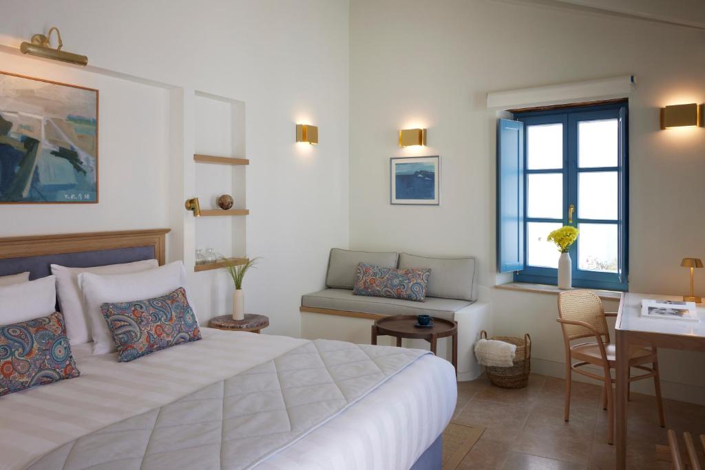 Voodi või voodid majutusasutuse Orloff Legacy Suites Hydra toas
