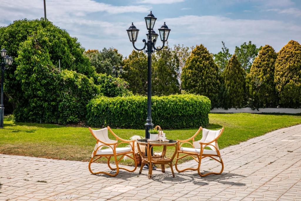 Zahrada ubytování Villa Noaina in Lagonissi