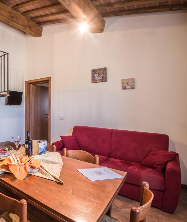 Posedenie v ubytovaní Agriturismo Casetta I