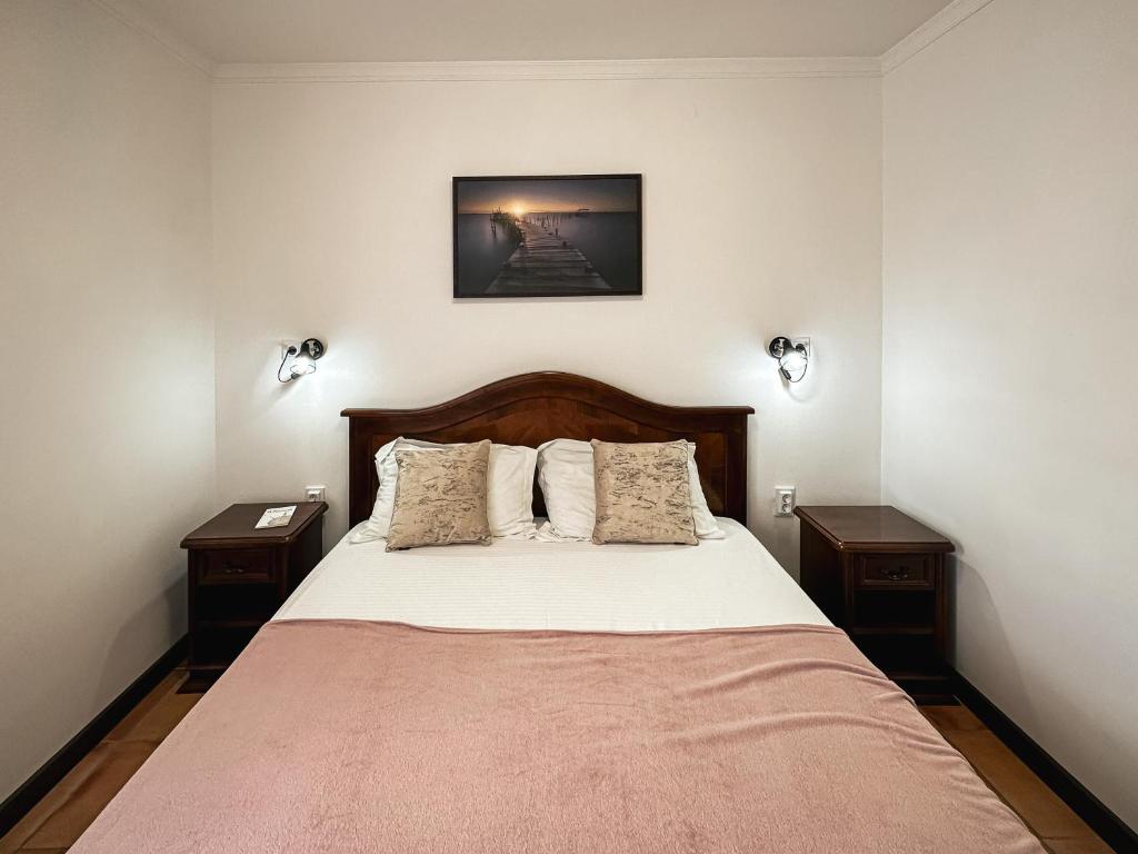 Postel nebo postele na pokoji v ubytování Apart-hotel Villa Lav
