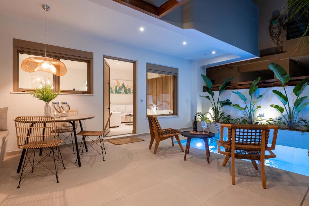 Posezení v ubytování Mariann Premium Suites