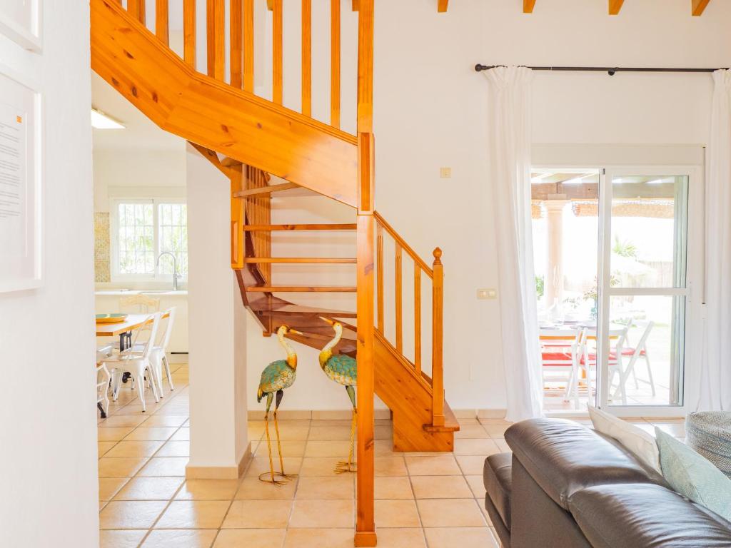 Posezení v ubytování Cubo's Villa La Quinta