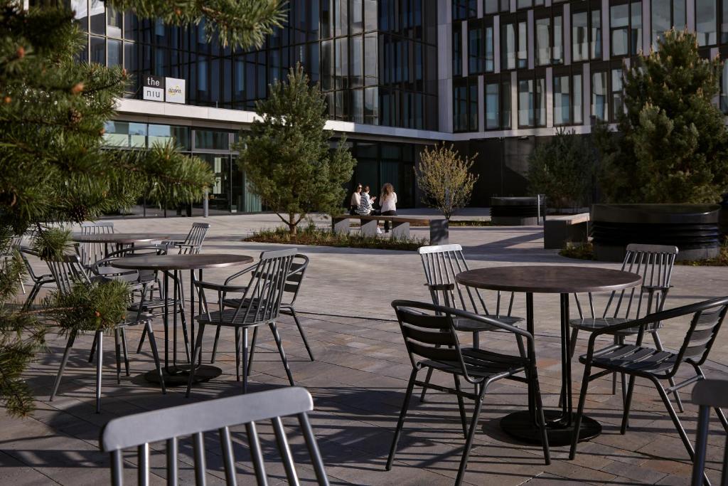 Holiday Inn - the niu, Hub Dusseldorf Messe by IHG - Resim 27