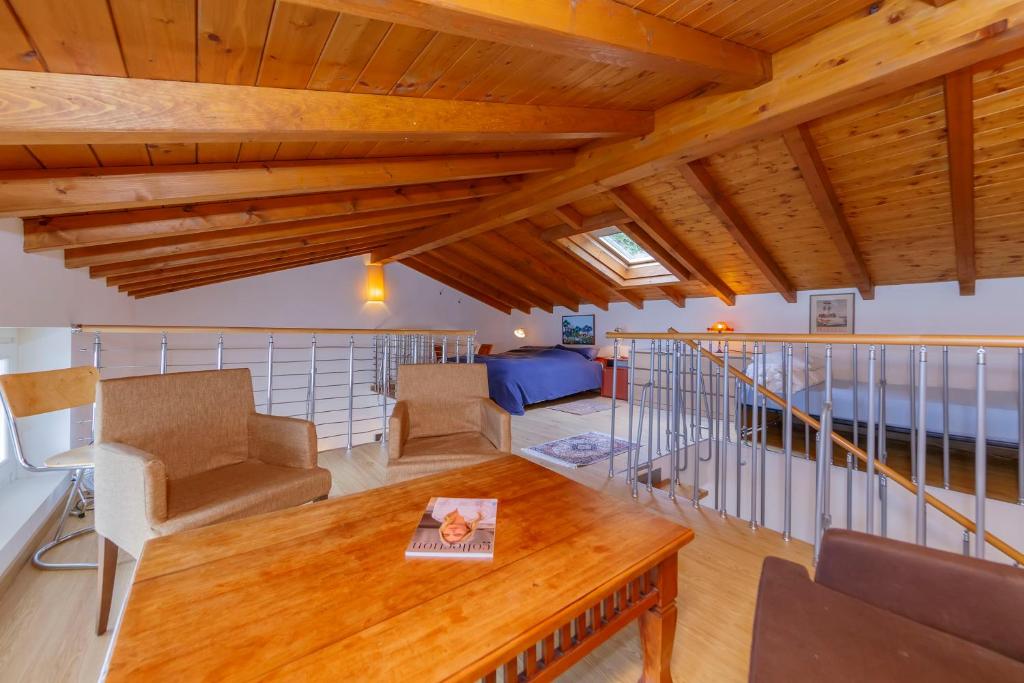Posezení v ubytování Casa Bohemia