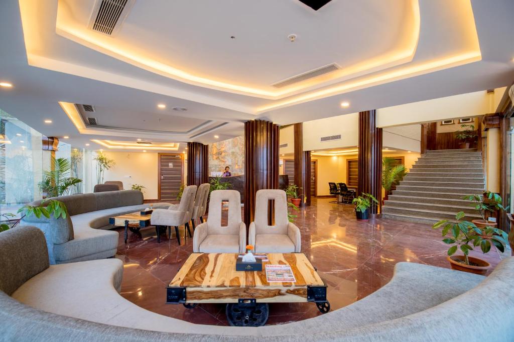 Posezení v ubytování Aagantuk Resort