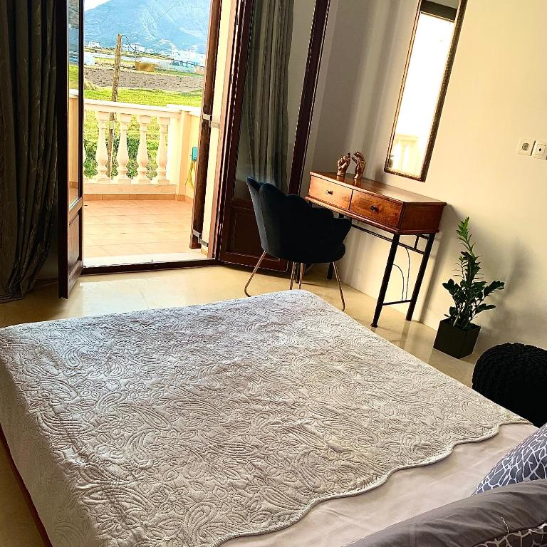 Postel nebo postele na pokoji v ubytování Anna’s Villa