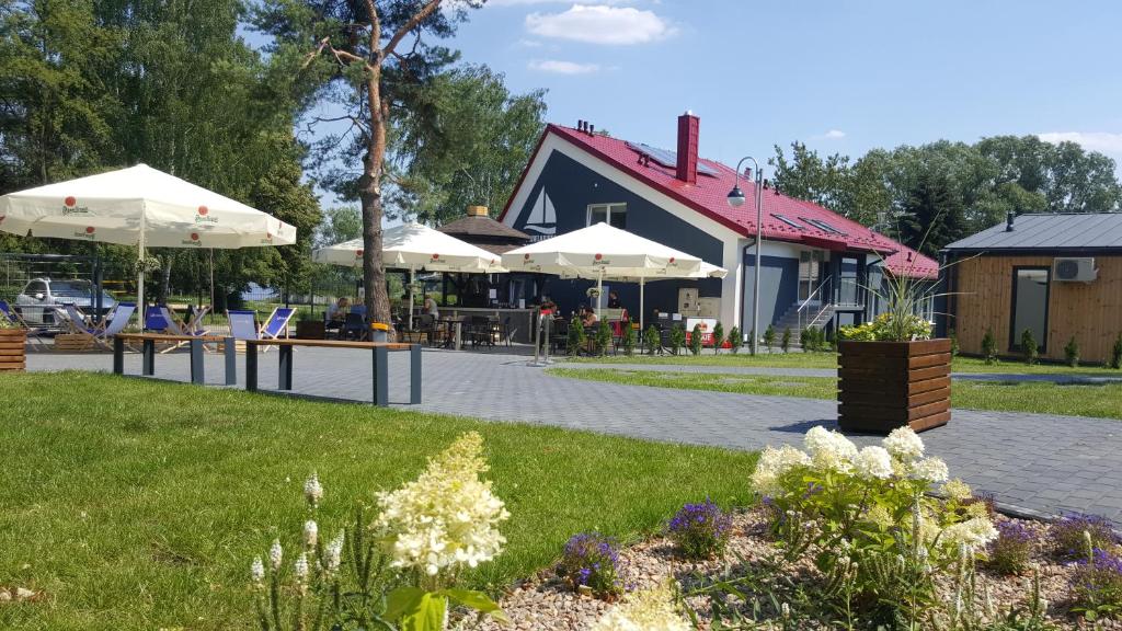 Zahrada ubytování Jurajska Przystań