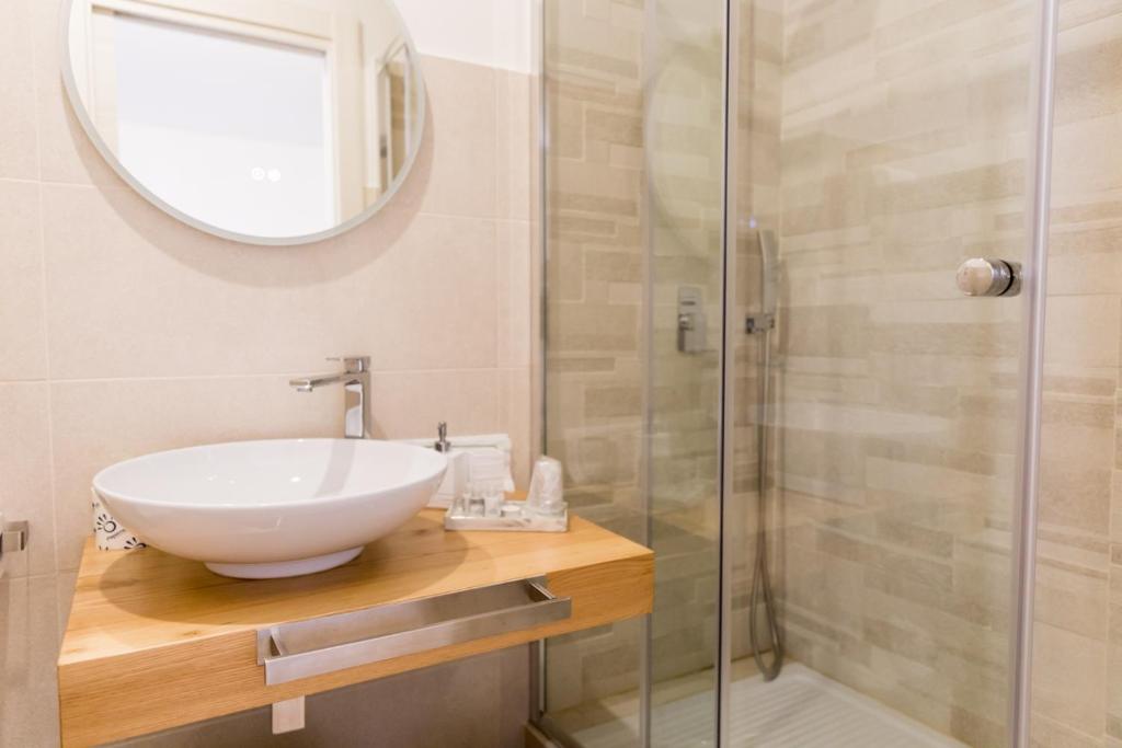 Koupelna v ubytování B&B Dal Maestro