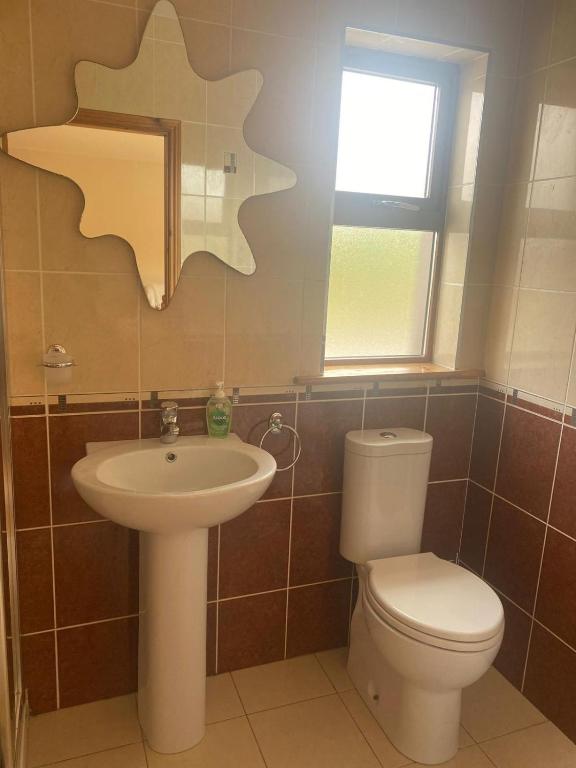 Koupelna v ubytování Camino House