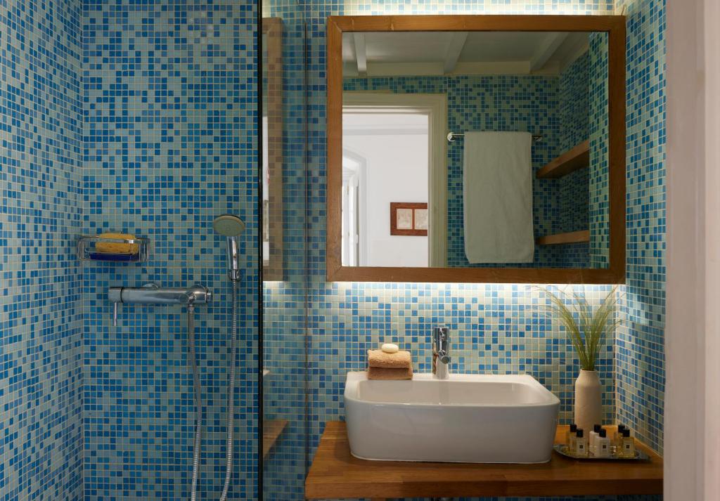 Koupelna v ubytování Orloff Boutique Hotel