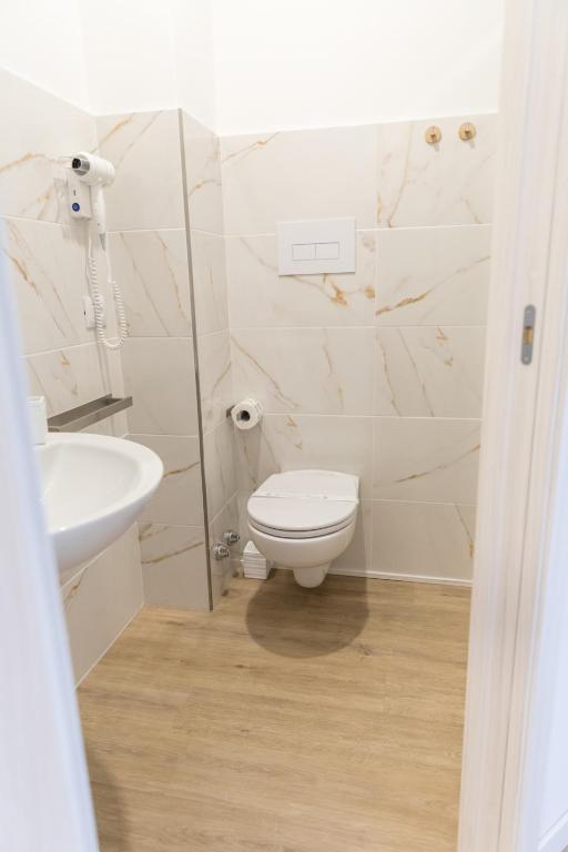 Koupelna v ubytování B&B Dal Maestro
