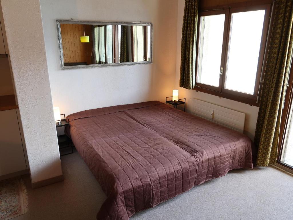 Postel nebo postele na pokoji v ubytování Apartment Platten by Interhome
