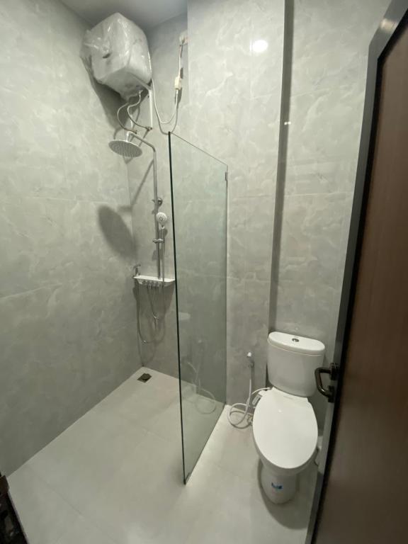Koupelna v ubytování Algara Puncak Hotel