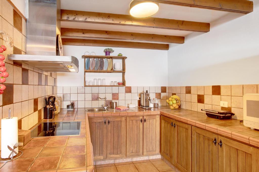Kuchyň nebo kuchyňský kout v ubytování Salitre Suite Experiences