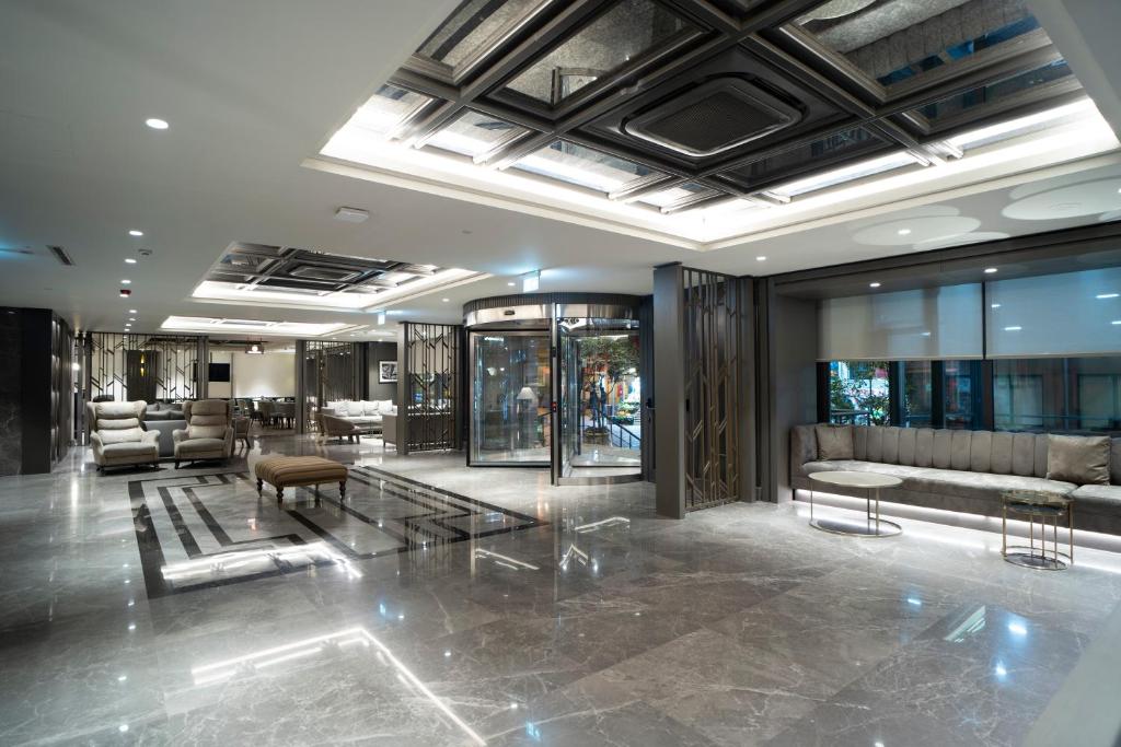 Arts Hotel Taksim的休息区