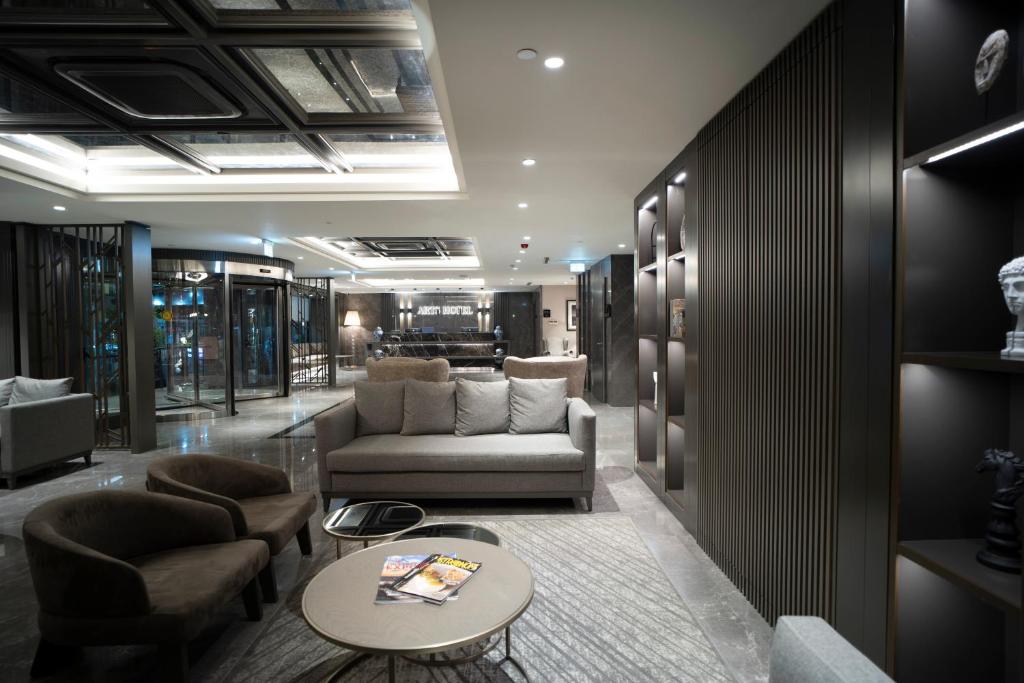 Arts Hotel Taksim的休息区