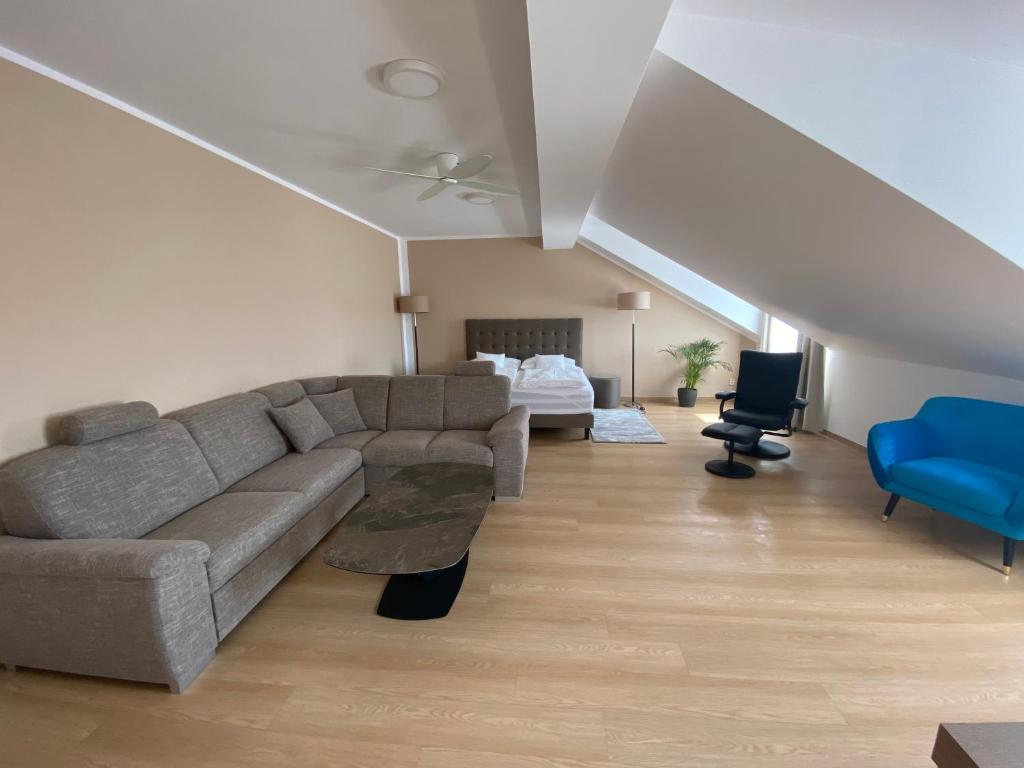 Istumisnurk majutusasutuses Hotel MAGISTR Vsetín