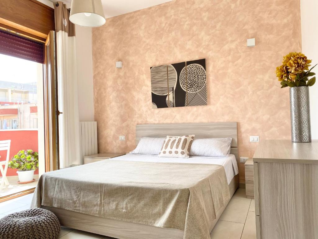 Posteľ alebo postele v izbe v ubytovaní Casa sul mare
