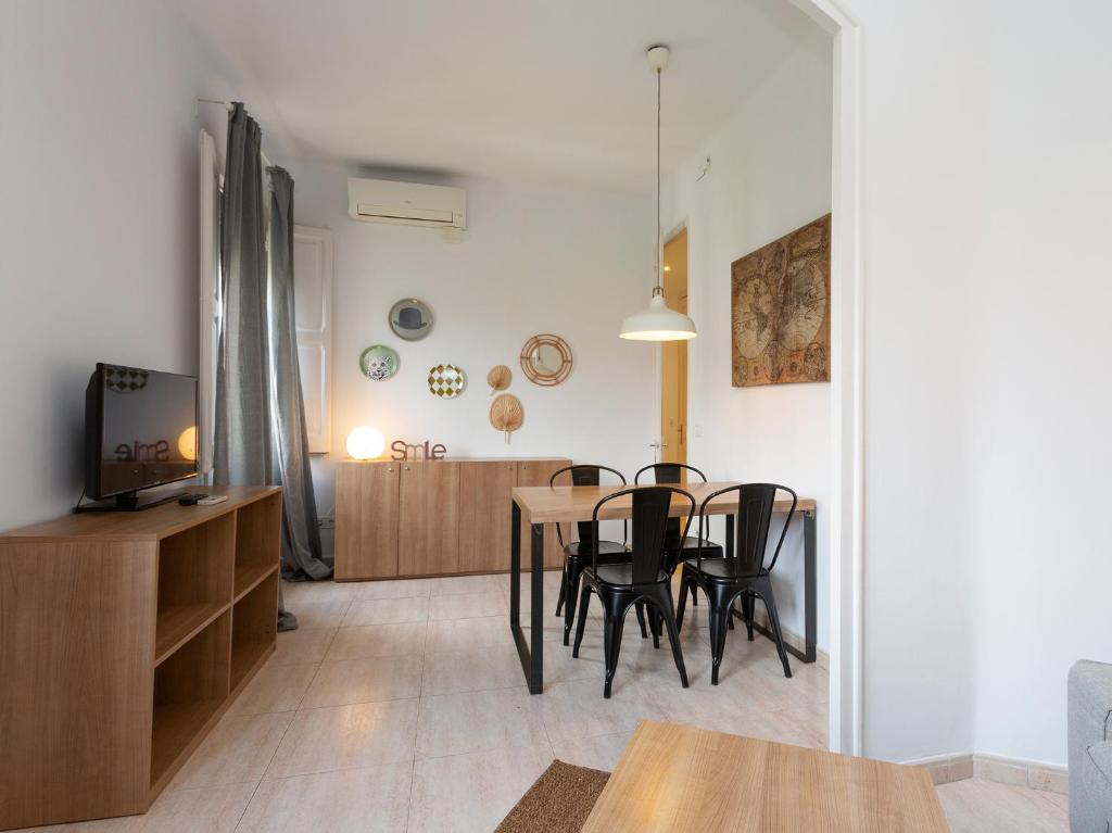 Posedenie v ubytovaní Centric Sagrada Familia Apartments
