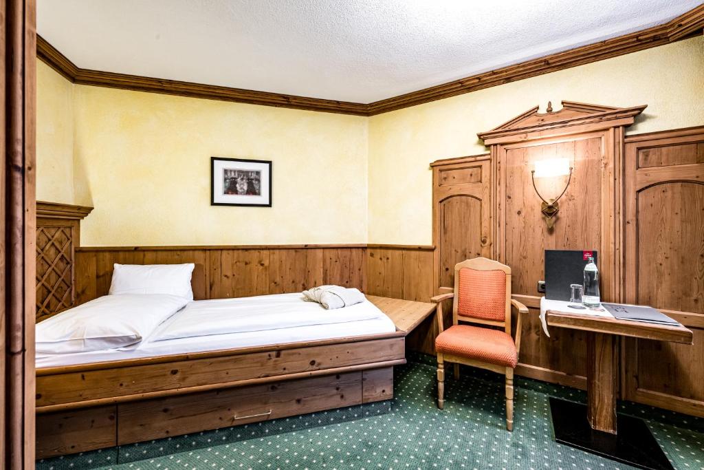 Postel nebo postele na pokoji v ubytování Hotel Alpina Sölden - Adults Only