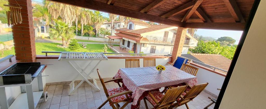Balkón alebo terasa v ubytovaní Villa Ilaria casa vacanza Capo Vaticano - Tropea