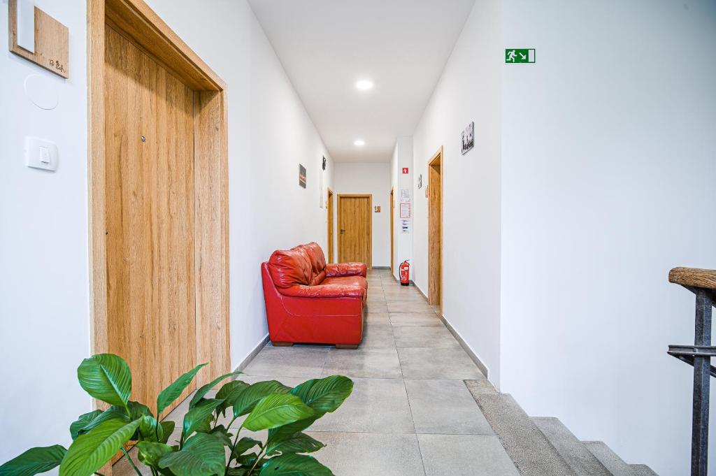 Posezení v ubytování Guesthouse Pr'Šefu