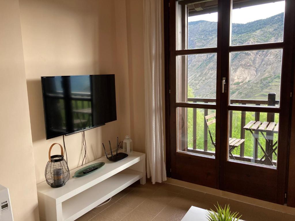 Výhľad na hory alebo výhľad na hory priamo z apartmánu