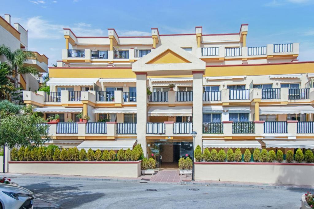 Budynek, w którym mieści się apartament