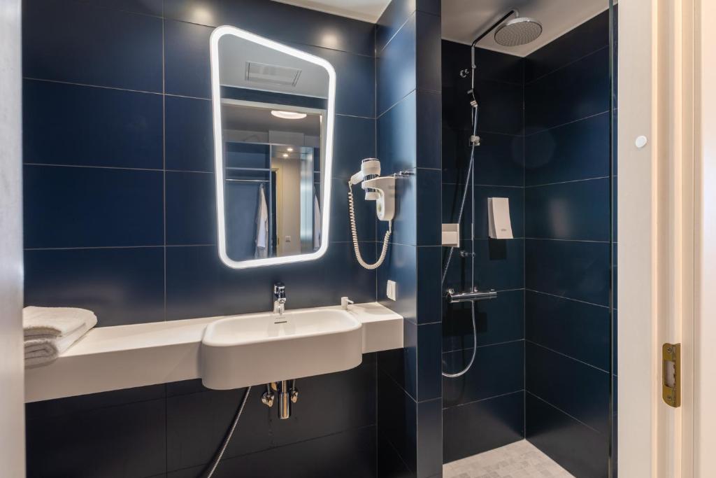 Koupelna v ubytování Spa Tervis