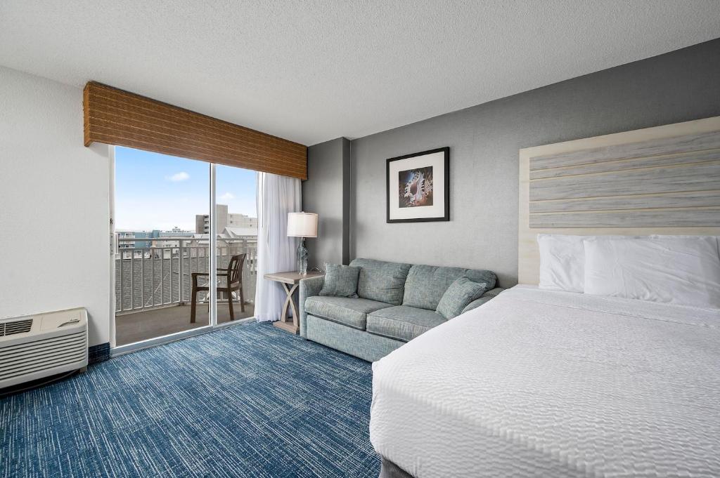 Hotel Monte Carlo Ocean City - Balcón Dos Camas Queen Y Sofá Cama Con Vista Al Maríferas