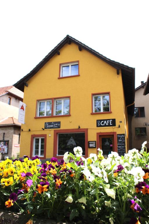 Budova, kde se bed and breakfast nachází