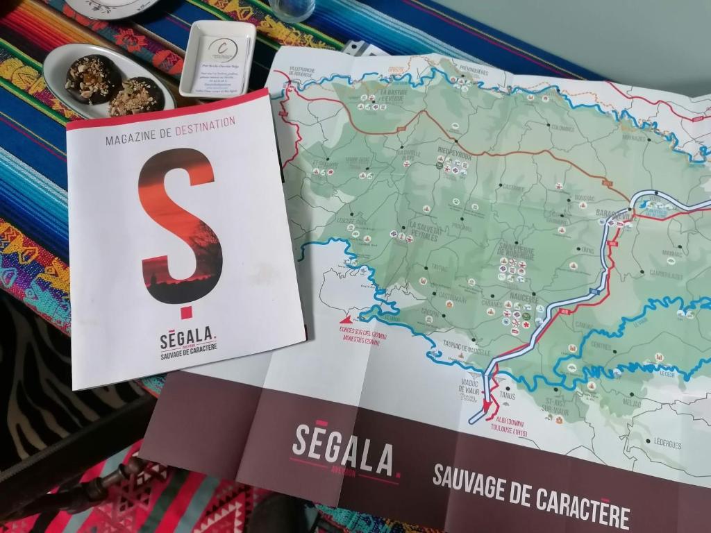 Certifikát, hodnocení, plakát nebo jiný dokument vystavený v ubytování Le Temps Serein