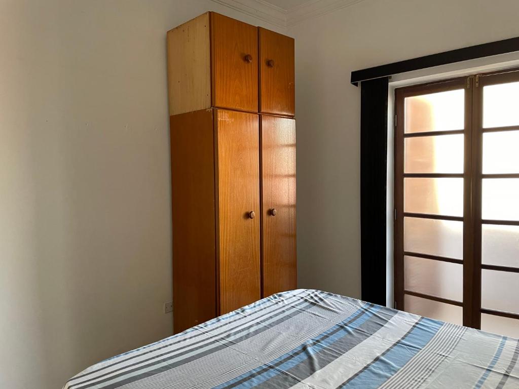 Katil atau katil-katil dalam bilik di apartamento CAMURÇA