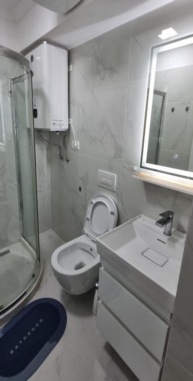 Koupelna v ubytování AAA Apartment