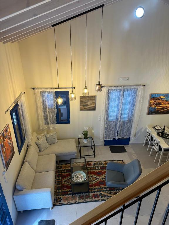 Posezení v ubytování Casa Porphyra