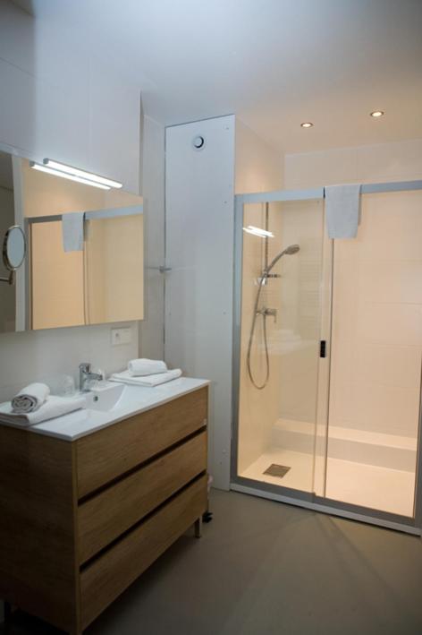 Koupelna v ubytování Hotel Residence Alaïa