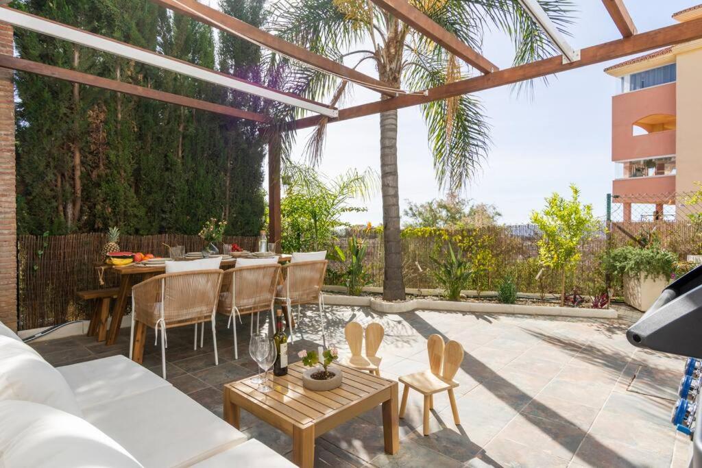 Balkón nebo terasa v ubytování Luxury Casa Mijas with sea view
