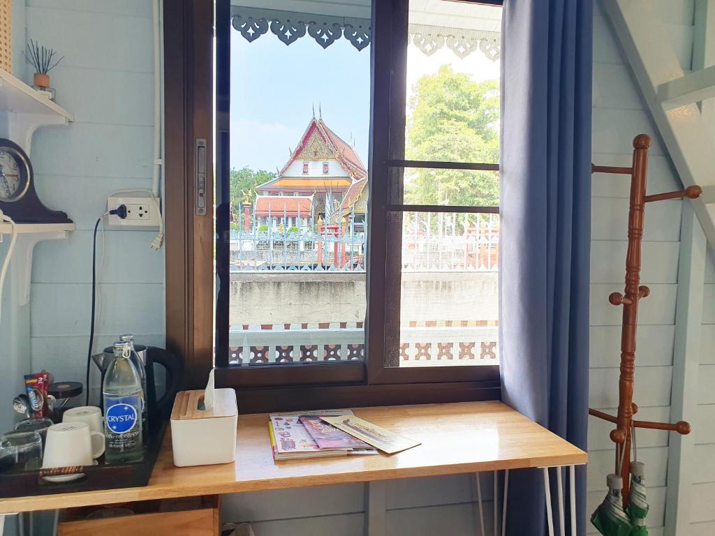 Kuchyň nebo kuchyňský kout v ubytování KINN Stay50 Bangkok