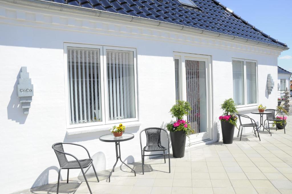 Balkón nebo terasa v ubytování Hotel CoCo Aps