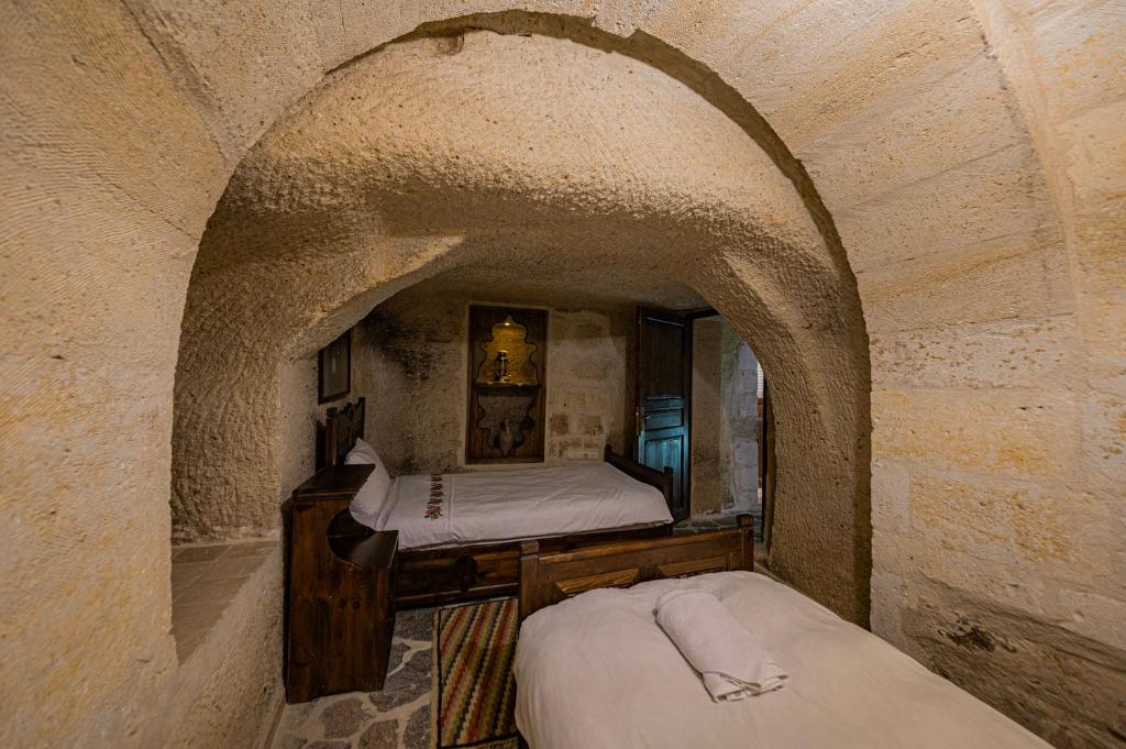 Konak Bezirhane Cave Otel - 大きな二重部屋