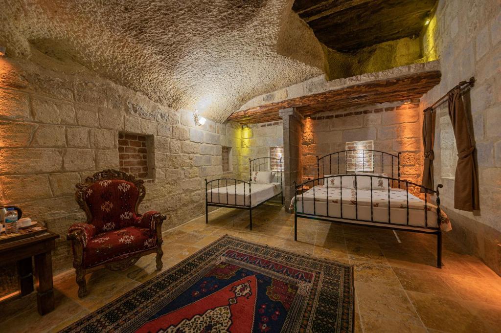 Konak Bezirhane Cave Otel - デラックスキングルーム