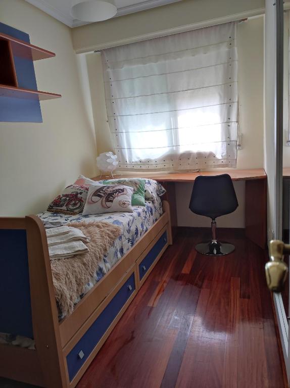 Posteľ alebo postele v izbe v ubytovaní Piso zona Campus-Lagunas