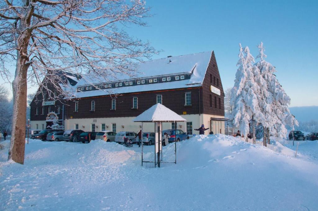 Hotel Berghof v zimě