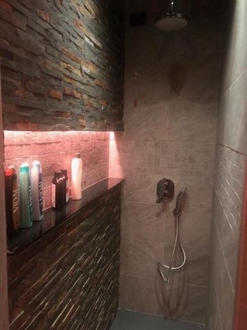 Koupelna v ubytování B&B Villa Plaz