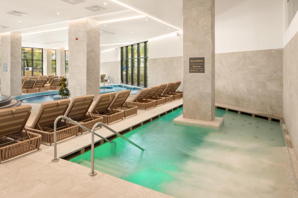Bazén v ubytování Sirius Hotel****Superior nebo v jeho okolí