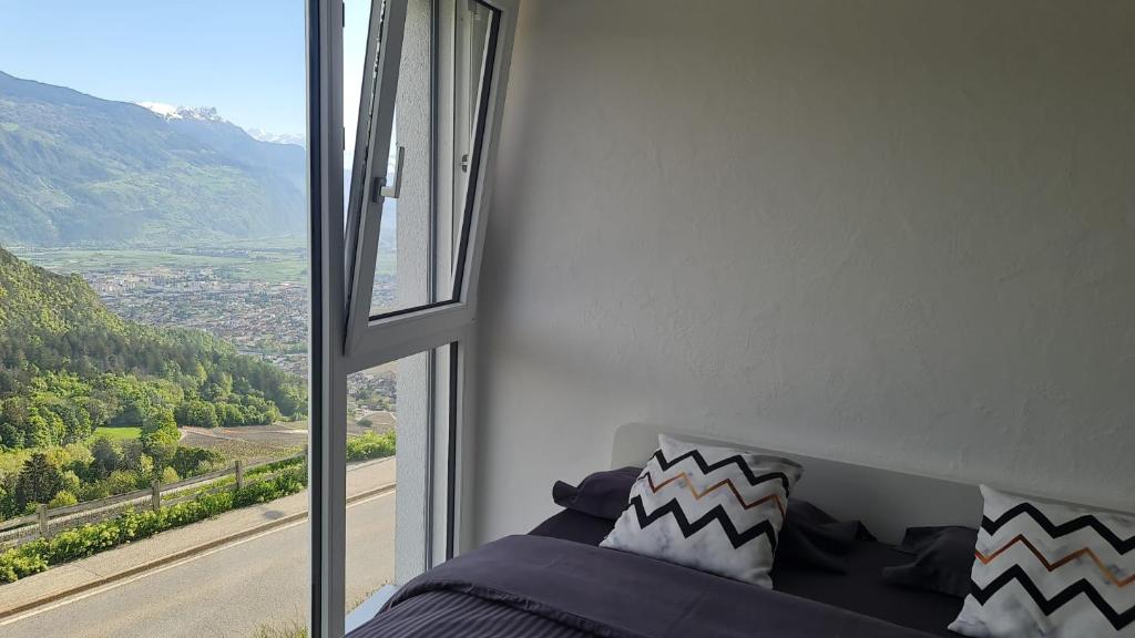 Nespecifikovaný výhled na hory nebo výhled na hory při pohledu z apartmánu