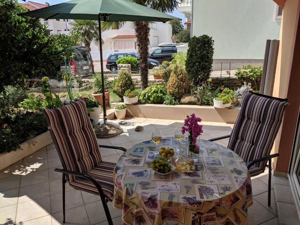 Zahrada ubytování Apartments with parking spaces Vodice - 18428