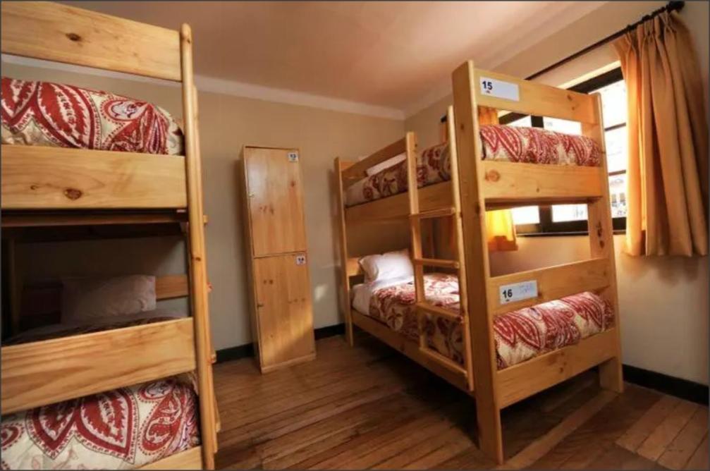 Krevet ili kreveti u jedinici u okviru objekta Bear Packer Hostel