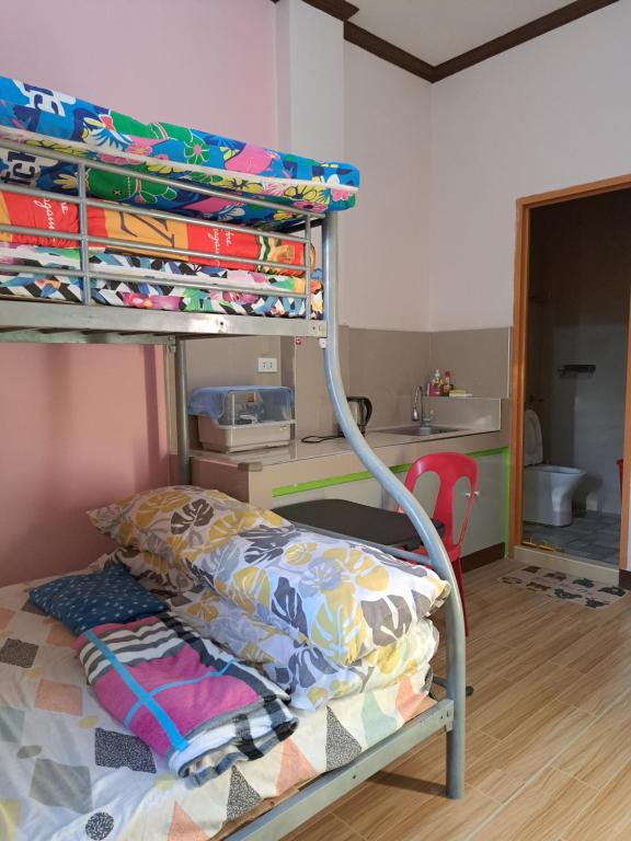 Postel nebo postele na pokoji v ubytování JZA Transient House