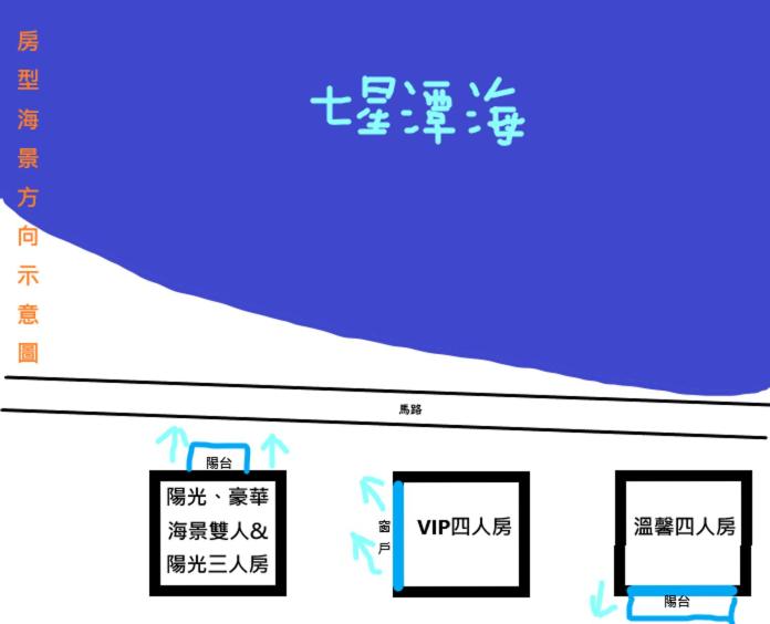 White Mediterranean - Habitación Triple Estándar Con Vista Al Mar